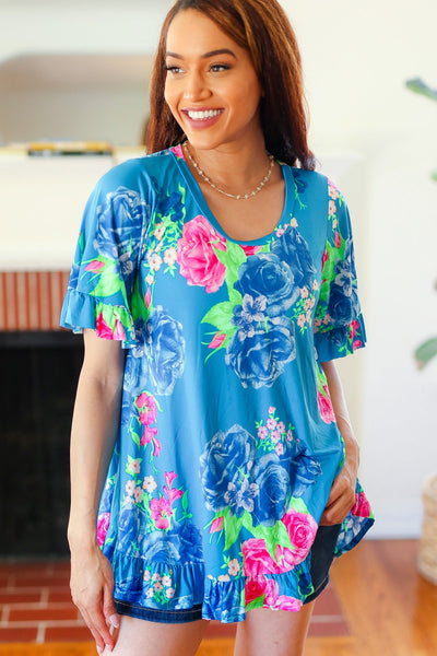 Feeling Playful Tunic Top-Authentically Radd Women's Online Boutique in Endwell, New York