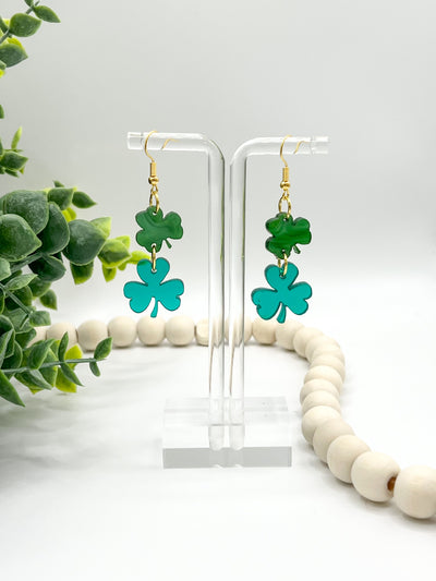 *RTS* Shamrock Dangles-Authentically Radd Women's Online Boutique in Endwell, New York