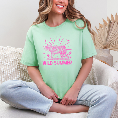 Wild Summer Graphic Tee-Womens-Authentically Radd Women's Online Boutique in Endwell, New York