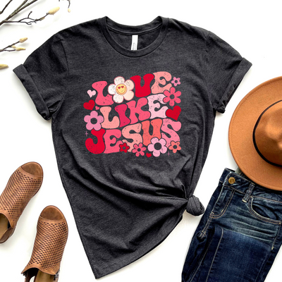 Retro Love Like Jesus-Authentically Radd Women's Online Boutique in Endwell, New York