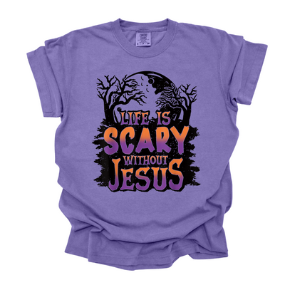 Life is scary without Jesus-Authentically Radd Women's Online Boutique in Endwell, New York