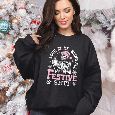 Festive and shit skeleton-Authentically Radd Women's Online Boutique in Endwell, New York