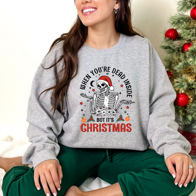 Dead Inside but its Christmas-Authentically Radd Women's Online Boutique in Endwell, New York