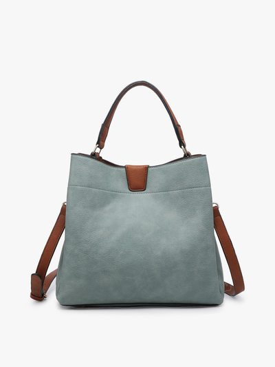 Tati Hobo Satchel - Teal-Authentically Radd Women's Online Boutique in Endwell, New York