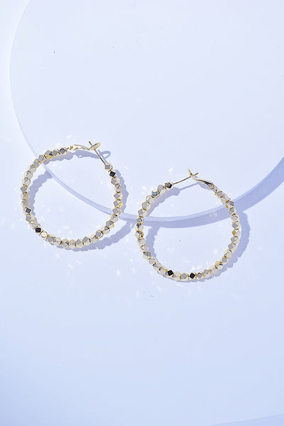 Dazzle Them Hoop Earrings-Authentically Radd Women's Online Boutique in Endwell, New York