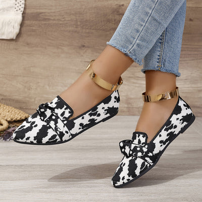 Soft, flexible, wear-all-day dress shoes - BOLD PRINT EDIT - Wide foot friendly-Authentically Radd Women's Online Boutique in Endwell, New York
