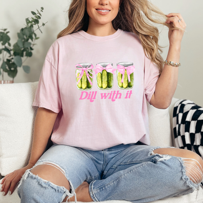 Dill With It Graphic Tee-Womens-Authentically Radd Women's Online Boutique in Endwell, New York
