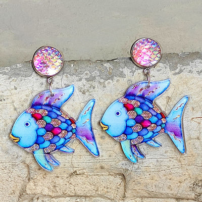 *RTS* School Fish Drop Studs-Authentically Radd Women's Online Boutique in Endwell, New York