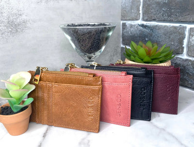 The Quick Zip Mini Wallet – Jen & Co Collection-Authentically Radd Women's Online Boutique in Endwell, New York