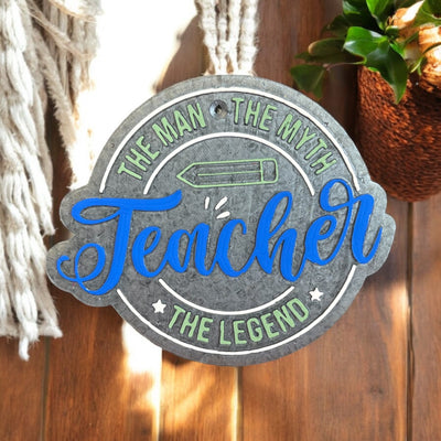Man Myth Legend Teacher Freshie-Authentically Radd Women's Online Boutique in Endwell, New York