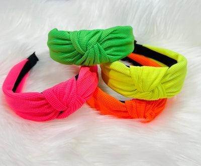 *RTS* Neon Knotted Headbands-Authentically Radd Women's Online Boutique in Endwell, New York