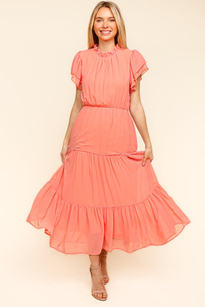 Peach Dream Dress-Authentically Radd Women's Online Boutique in Endwell, New York