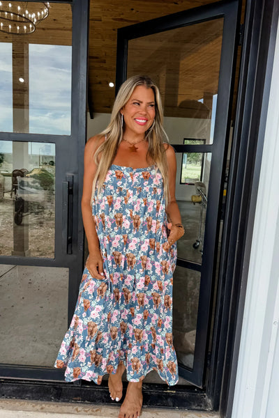 PREORDER: Sleepy Cowgirl Night Dress-Womens-Authentically Radd Women's Online Boutique in Endwell, New York