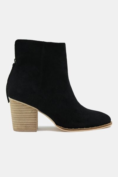 Beast Fashion Suede Point Toe Ankle Booties-Authentically Radd Women's Online Boutique in Endwell, New York