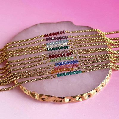 *Birth Stone Crystal Bracelets*- JULY-Authentically Radd Women's Online Boutique in Endwell, New York