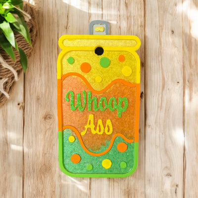 Can of Whoop Ass in Orange Freshie-Authentically Radd Women's Online Boutique in Endwell, New York
