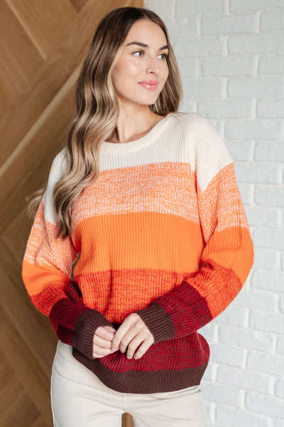 All Too Well Color Block Sweater-Tops-Authentically Radd Women's Online Boutique in Endwell, New York