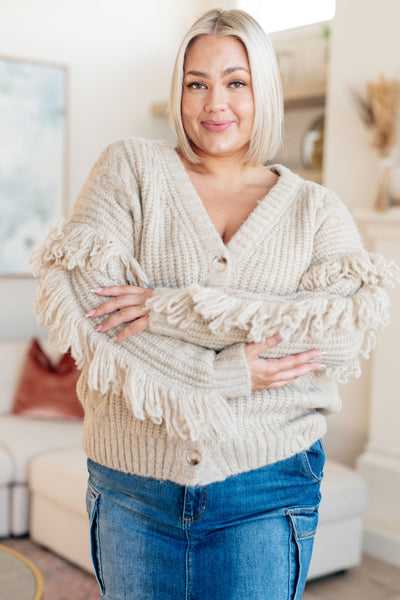 Ask Me About It Fringe Cardigan-Layers-Authentically Radd Women's Online Boutique in Endwell, New York