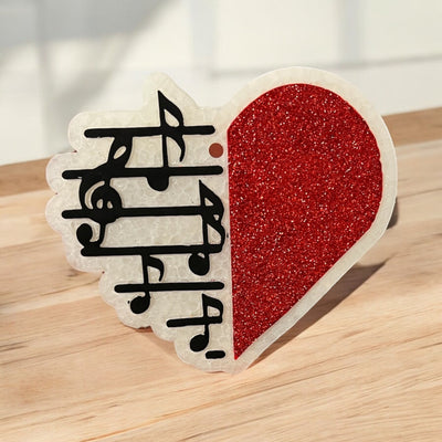 Musical Heart Freshie-Authentically Radd Women's Online Boutique in Endwell, New York