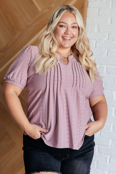 Best Chance Pleat Front Blouse-Tops-Authentically Radd Women's Online Boutique in Endwell, New York