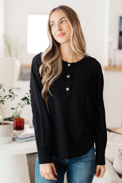 Better Than Best Henley Top-Tops-Authentically Radd Women's Online Boutique in Endwell, New York
