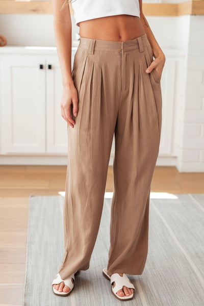 Business Meeting Wide Leg Pants-Bottoms-Authentically Radd Women's Online Boutique in Endwell, New York