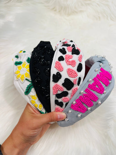 *Hand Beaded Headbands*-Authentically Radd Women's Online Boutique in Endwell, New York