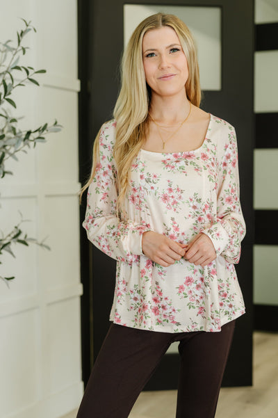 Cool to Be Kind Floral Blouse-Womens-Authentically Radd Women's Online Boutique in Endwell, New York
