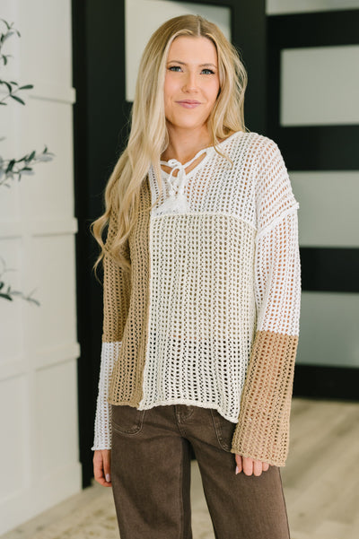 Corner of the Block Loose Knit Sweater-Womens-Authentically Radd Women's Online Boutique in Endwell, New York