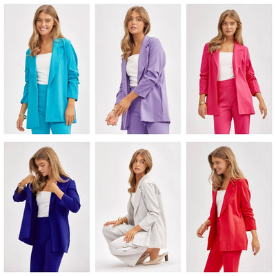 Dear Scarlett Magic 3/4 Blazer-Womens-Authentically Radd Women's Online Boutique in Endwell, New York