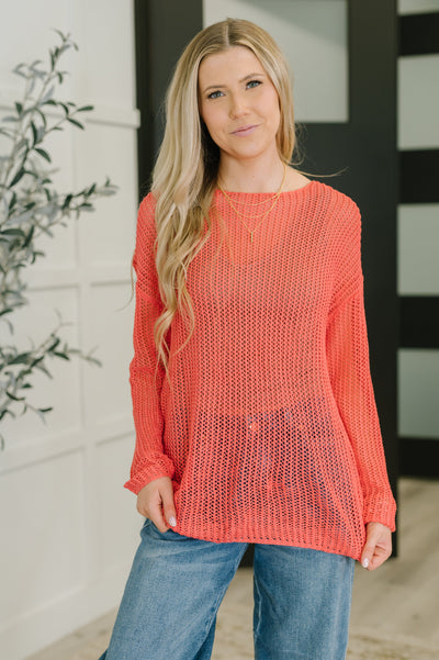 Desert Bloom Loose Knit Sweater-Womens-Authentically Radd Women's Online Boutique in Endwell, New York
