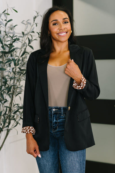 Every Day Blazer in Black-Layers-Authentically Radd Women's Online Boutique in Endwell, New York
