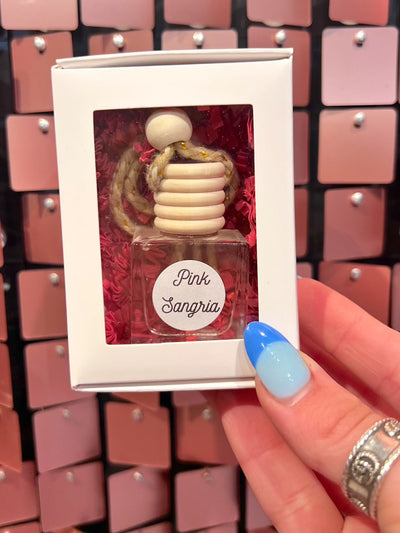 Luxury Hanging Car Oil Diffuser - Pink Sangria-Authentically Radd Women's Online Boutique in Endwell, New York
