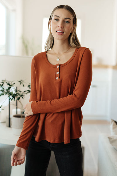 Feeling Better Scoop Neck Top-Tops-Authentically Radd Women's Online Boutique in Endwell, New York