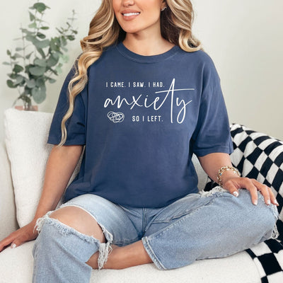 I Had Anxiety Graphic Tee-Womens-Authentically Radd Women's Online Boutique in Endwell, New York