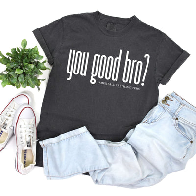 You Good Bro? Graphic Tee-Womens-Authentically Radd Women's Online Boutique in Endwell, New York