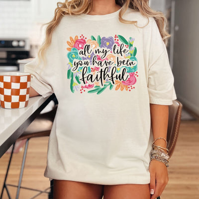 You Have Been Faithful Graphic Tee-Womens-Authentically Radd Women's Online Boutique in Endwell, New York