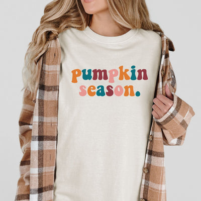 Pumpkin Season Graphic Tee-Womens-Authentically Radd Women's Online Boutique in Endwell, New York