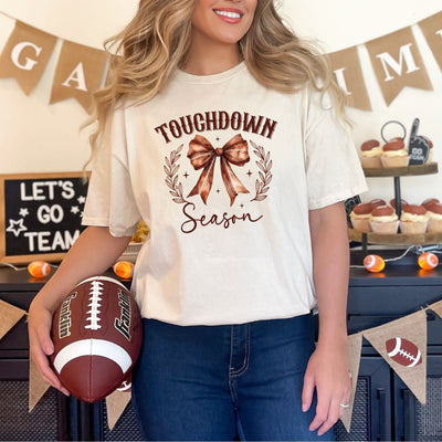 Touchdown Season Graphic Tee-Womens-Authentically Radd Women's Online Boutique in Endwell, New York