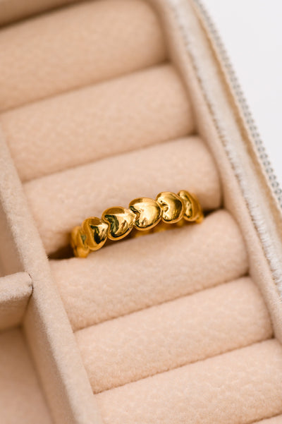 Hearts on Hearts Ring-Accessories-Authentically Radd Women's Online Boutique in Endwell, New York