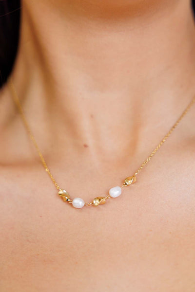 Higher Standards Pearl Necklace-Accessories-Authentically Radd Women's Online Boutique in Endwell, New York