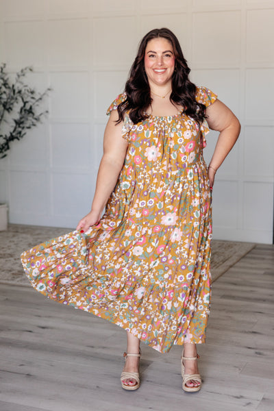 I Done It Good Flutter Sleeve Dress-Dresses-Authentically Radd Women's Online Boutique in Endwell, New York