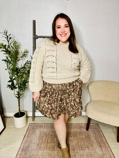 Vanilla Skies Crochet Pullover-Authentically Radd Women's Online Boutique in Endwell, New York