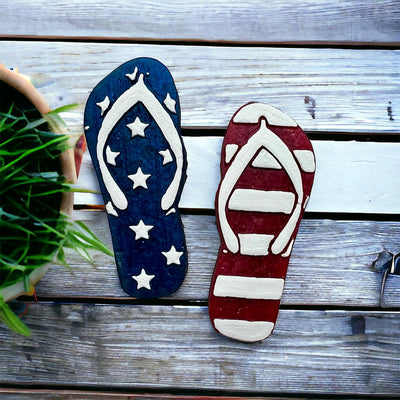 Americana Flip Flop Vent Clips-Authentically Radd Women's Online Boutique in Endwell, New York