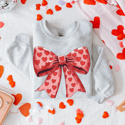 Big bow with hearts-Authentically Radd Women's Online Boutique in Endwell, New York