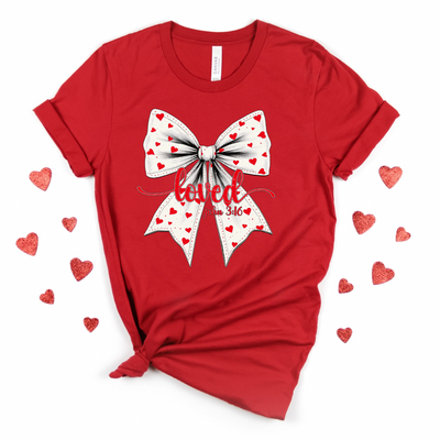 Bow with hearts-Authentically Radd Women's Online Boutique in Endwell, New York