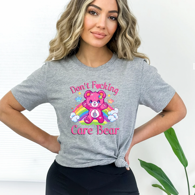 Don’t care bear-Authentically Radd Women's Online Boutique in Endwell, New York