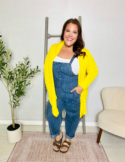 Sunbeam Scarf-Hem Cardigan-Authentically Radd Women's Online Boutique in Endwell, New York