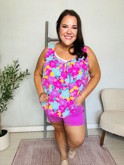 The Vacay All Day Tank-Authentically Radd Women's Online Boutique in Endwell, New York