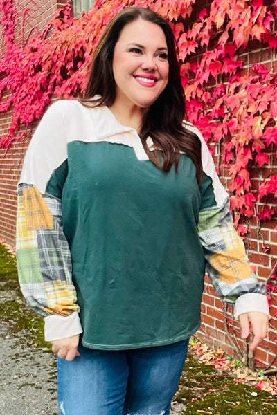 Plaid About You Top-Authentically Radd Women's Online Boutique in Endwell, New York